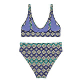 So Blue High Waist Bikini